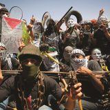 Protest Gazastreifen Frenzzaun