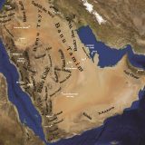 Landkarte Arabien