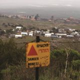 Syrisches Flüchtlingslager an der Grenze zu Israel
