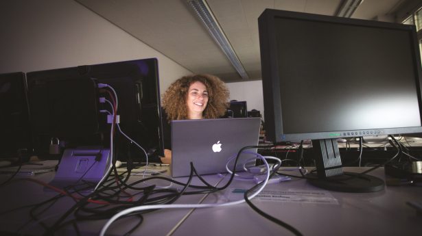 Frau Computer