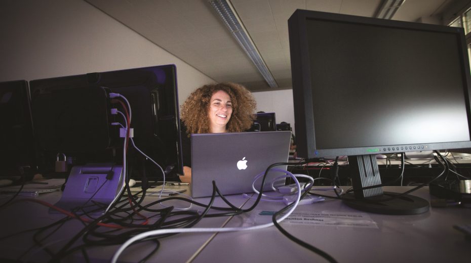 Frau Computer