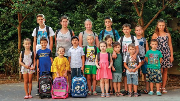 school children