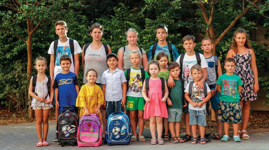 school children