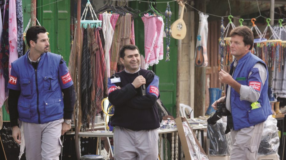Beobachter in Hebron
