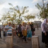 Touristen in Jerusalem