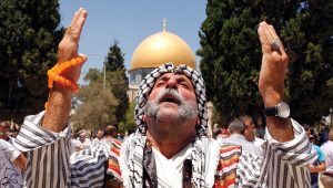 Moslems Gebet Temüpelberg
