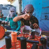 Bombenbau in Gaza