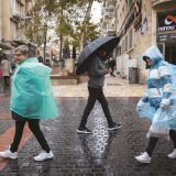 Regen in Jerusalem