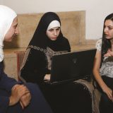 Arabische Studentinnen