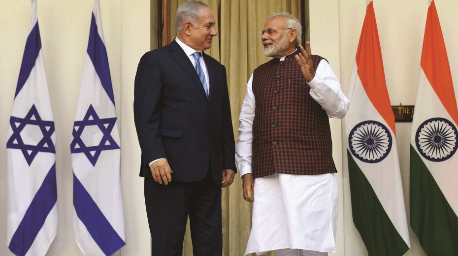 Netanjahu und Modi