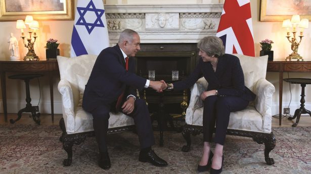Benjamin Netanjahu und Theresa May