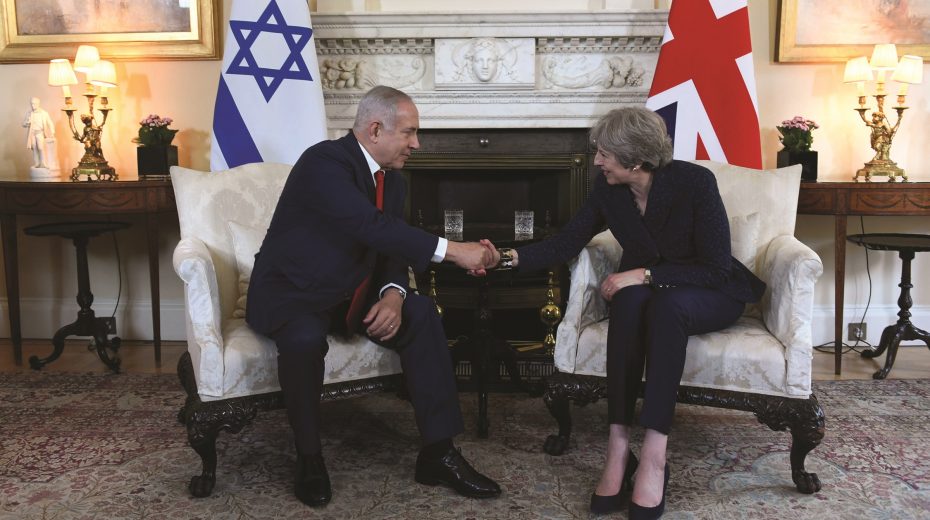 Benjamin Netanjahu und Theresa May