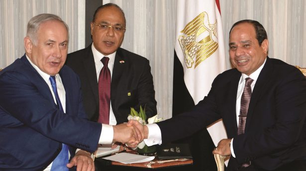 Netanjahu und Sissi