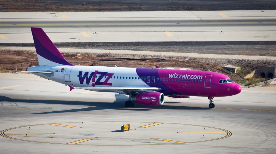 Wizzair Flugzeug