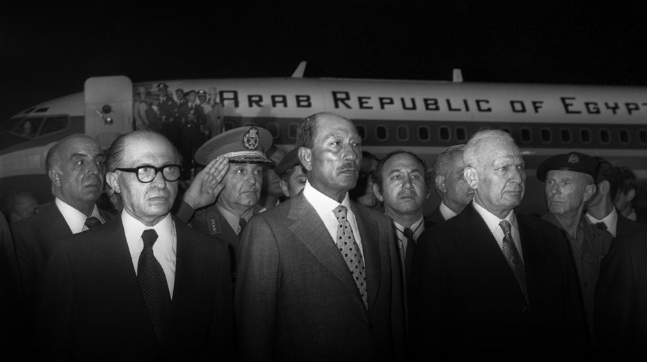 Sadat in Israel