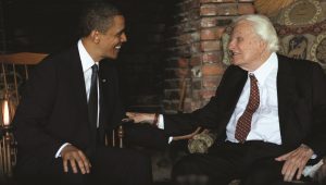 Barak Obama, Billy Graham