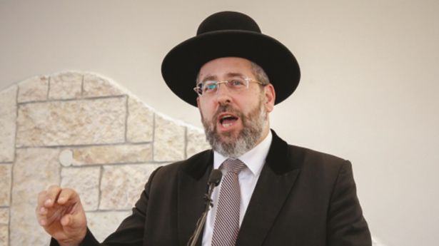 Oberrabbiner David Lau