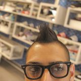 Mann mit Brille