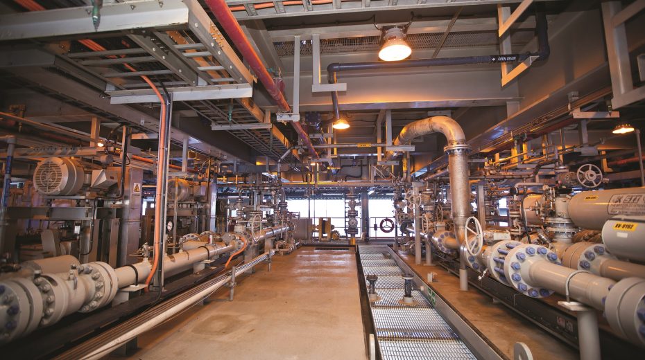 Gasverarbeitungsanlage