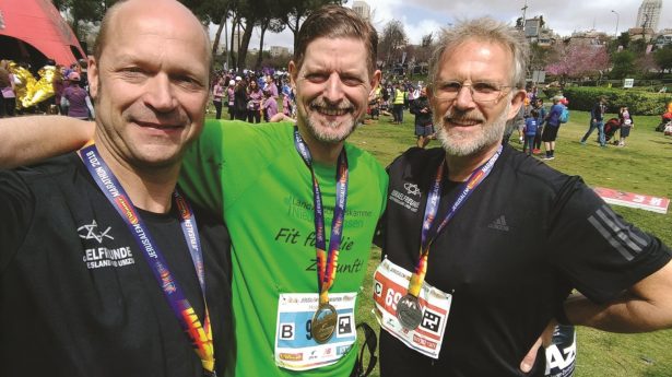 Matthias Aeilts, Holger Minor und Heinz de Buhr (v.l.n.r.)