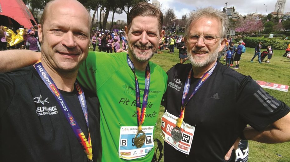 Matthias Aeilts, Holger Minor und Heinz de Buhr (v.l.n.r.)