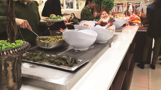 Die Kantine nach der Renovierung (IDF)