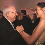 Gal Gadot mit Reuven Rivlin