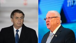 Präsident Rivlin und Präsident Bolsonaro