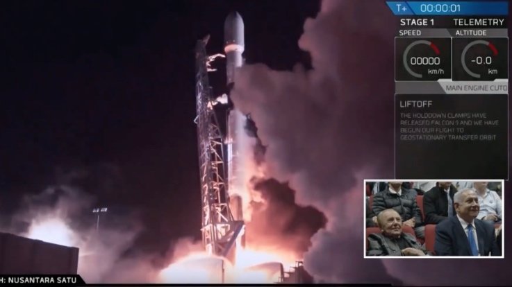 WATCH: Israeli Pride Swells as Moon Mission Successfully Lifts Off