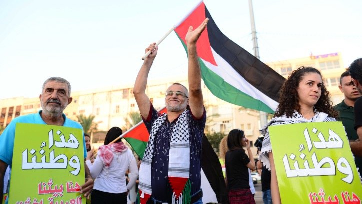 The Irony of Using the Palestinian Flag to Protest Israel’s Nation-State Law