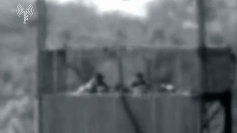 VIDEO: Israeli Tank Spots Hamas Snipers and Takes Them Out