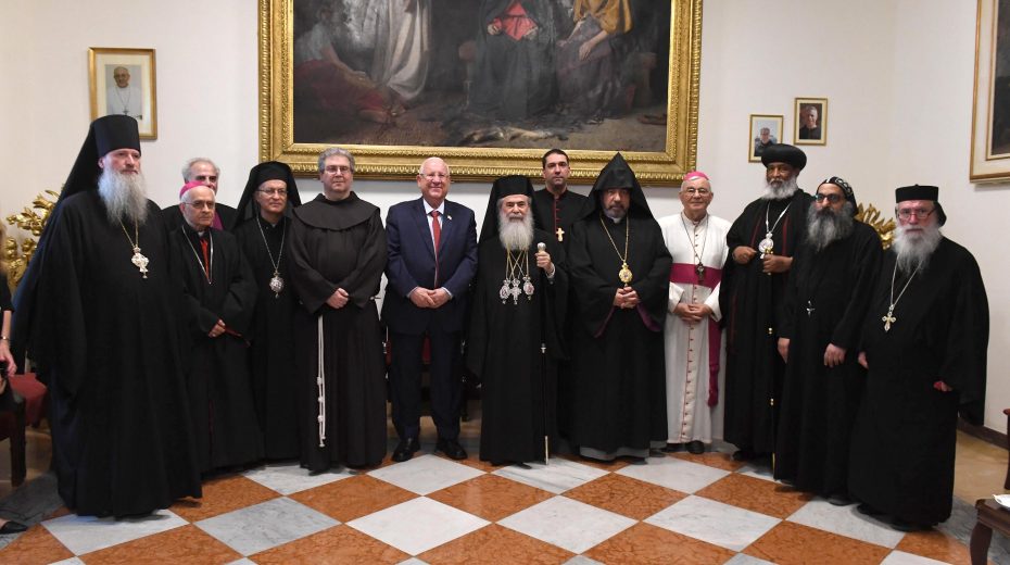 Israel President to Christians: We Will Always Protect You