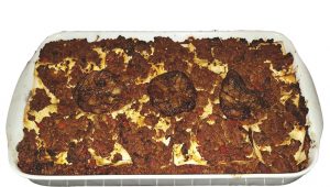 Lasagna with Meat and Eggplant