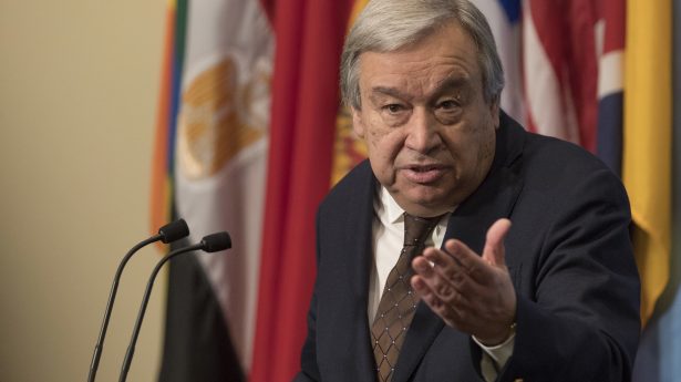UN Secretary-General Antonio Guterres