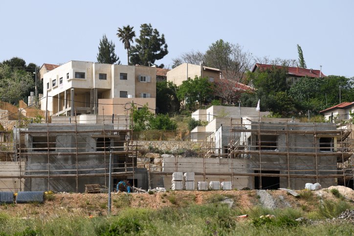 Baustelle in Shvut Rachel