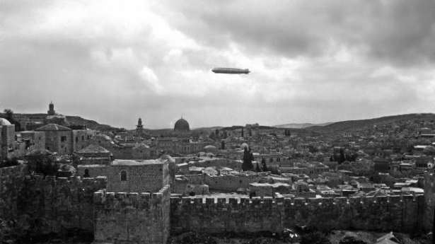Zeppelin over Jerusalem
