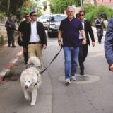 Netanjahu mit Hund