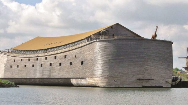 Ein originalgetreuer Nachbau der Arche Noah