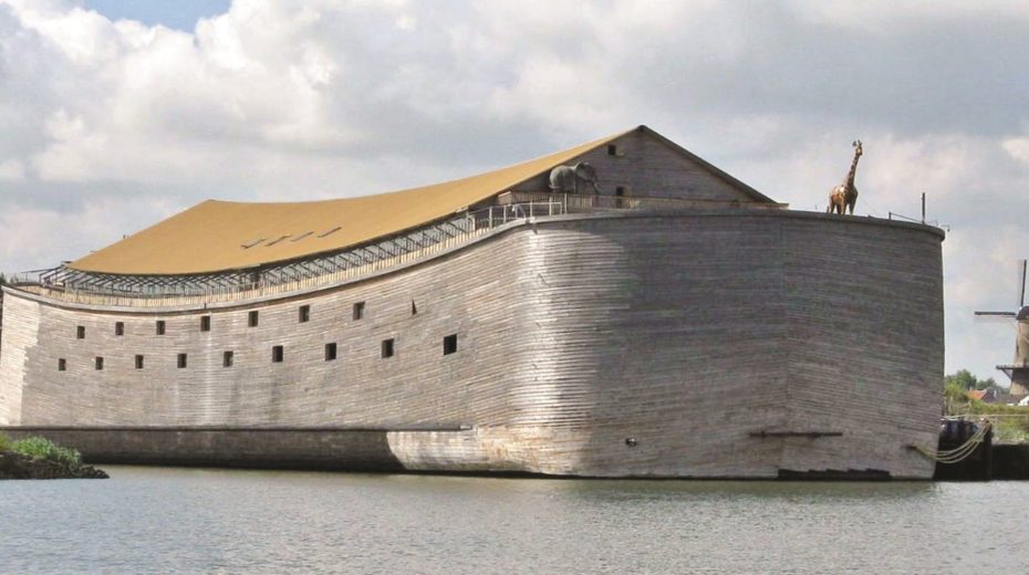 Ein originalgetreuer Nachbau der Arche Noah