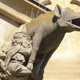 In ganz Deutschland gibt es rund 30 solcher Bildnisse von Judensäuen auf Kirchen