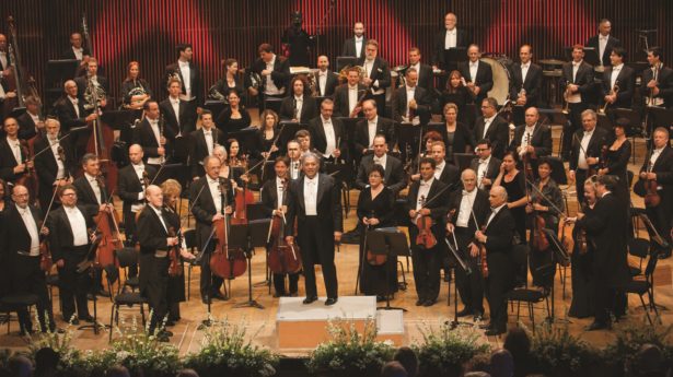 Das Orchester mit Zubin Mehta