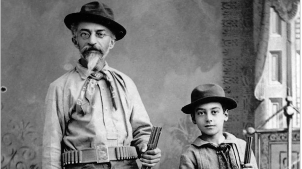Charlie Straus und sein Sohn