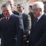König Abdullah und Mahmud Abbas