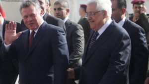 König Abdullah und Mahmud Abbas