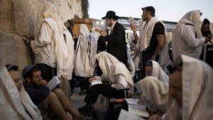 Orthodoxe Jude an der Klagemauer