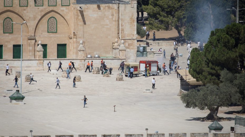 UnruhenT empelberg Jerusalem