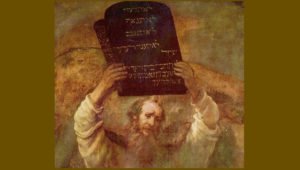 Rembrandt - Moses und die Zehn Gebote