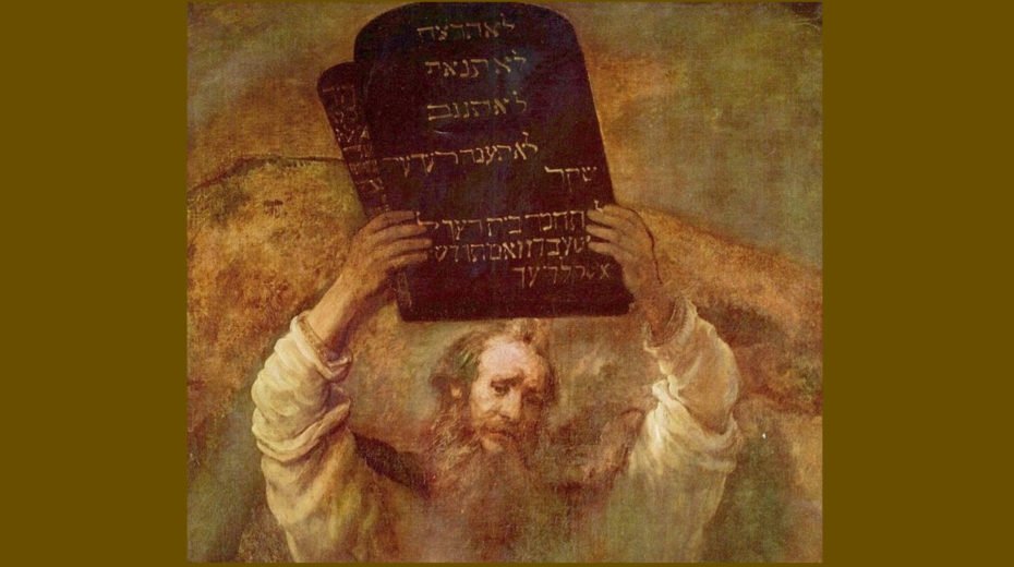 Rembrandt - Moses und die Zehn Gebote
