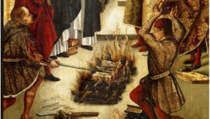 Talmudverbrennung unter Papst Gregor IX. im 13. Jh.
