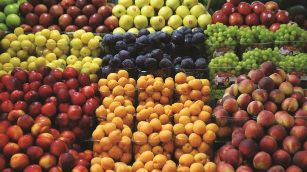 Israelisches Obst auf dem Markt